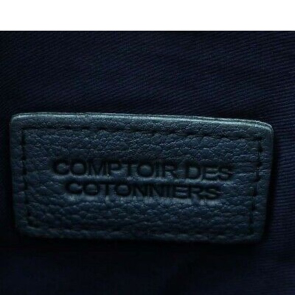 ⭐️COMPTOIR DES COTONNIERS⭐️VINTAGE LEATHER CONVERTIBLE 2 WAY CLUTCH/SHOULDER BAG